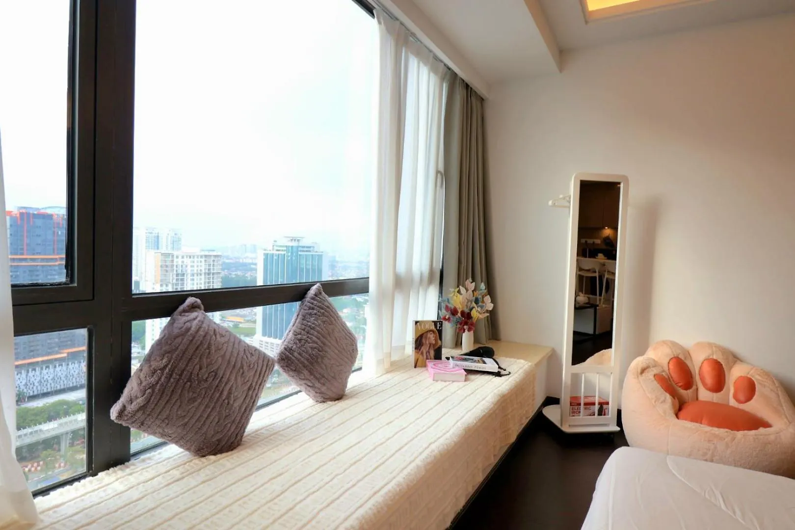 R&F Phase2 简约设计单间三人skylineview Lägenhet Johor Bahru Malaysia